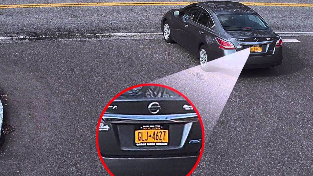 license plate camera